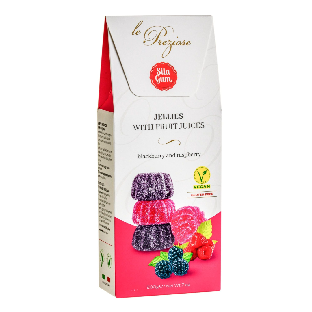 LE PREZIOSE FRUIT JELLIE B/BERRY & RASPBERRY 200G